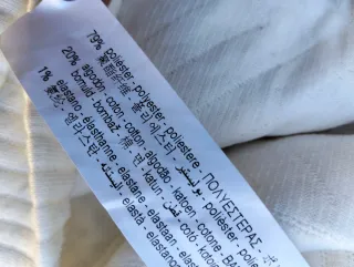 Chaqueta Zara Algodón Blanca