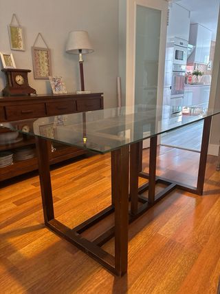 Mesa Comedor Cristal Banak Importa