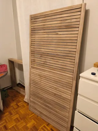 Mesa extensible jardín madera 1,8m/2,4m