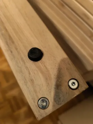 Mesa extensible jardín madera 1,8m/2,4m