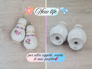 Richard Ginori Set Saliere Pepe Porcellana