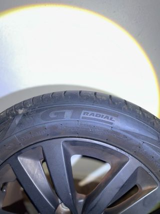 Llantas tuning con neumático