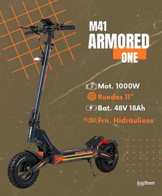 Patinete Eléctrico M41 Armored One