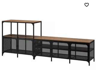 Mueble TV madera y metal