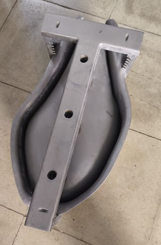 Molde/prensa industrial tipo Pera Acero Inoxidable