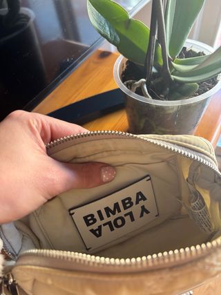 Bolso Bimba y Lola Beige/Dorado