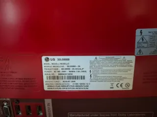 TV LG 32 con base original