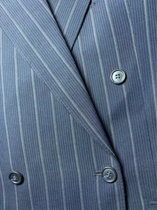 Valentino Blazer Uomo Lana Blu Taglia L