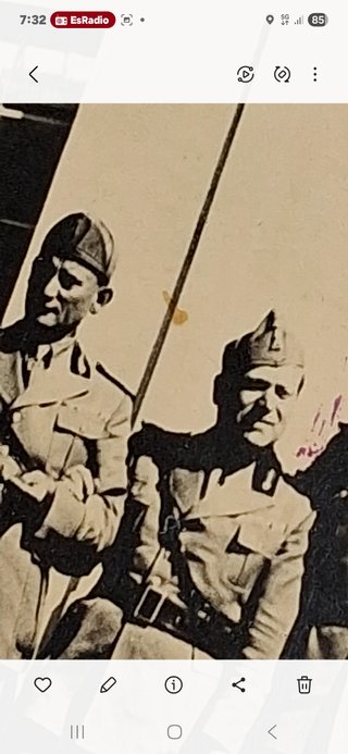 Lote 3 Fotos Mussolini Guerra Mundial ITALIA
