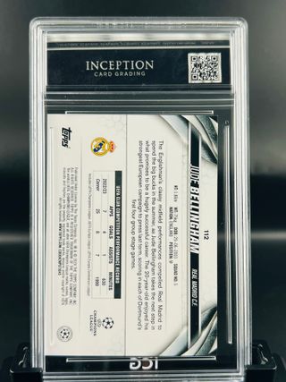 Cromo Jude Bellingham Topps Jade 10 ICG
