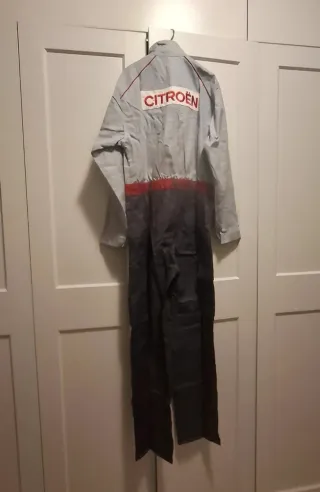 Mono Citroen Talla M Gris/Rojo