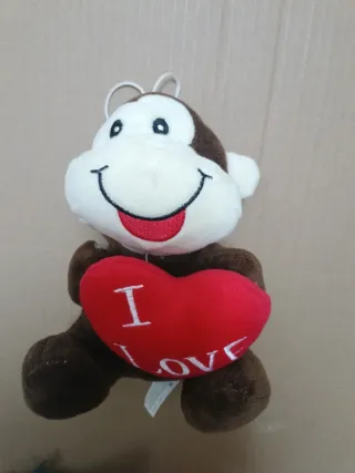 Lote 4 peluches: Tom, Dinosaurio, Pez, Mono