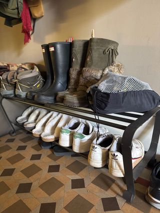 Zapatero y perchero Ikea Portis