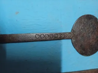 Antiguas Badilas de Hierro y metal