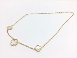 E576503-0 Cadena Oro 18K Con Nacar 20Cm