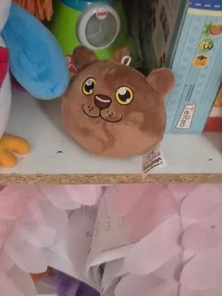 Peluche Pájaro Azul con Pajarita Roja