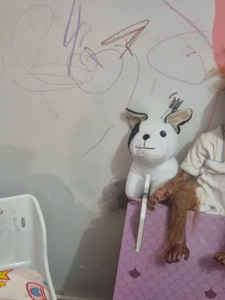 Peluche Pájaro Azul con Pajarita Roja