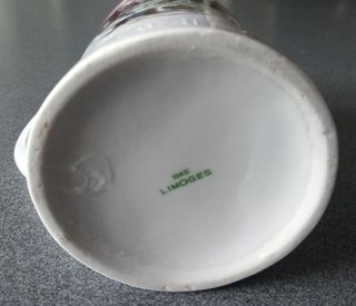 Taza Dae Limoges Porcelana Caza