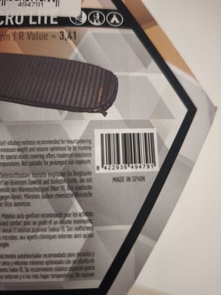 Colchoneta hinchable Trango