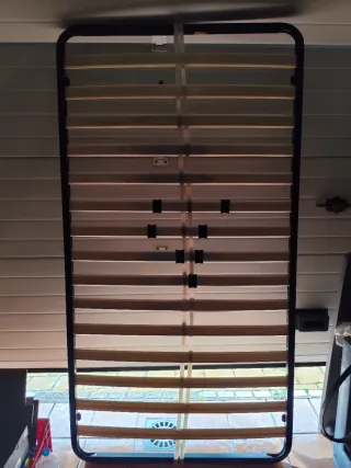 Somier de láminas sin patas