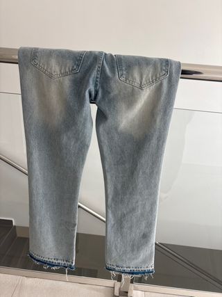 Pantalón vaquero azul hombre ancho