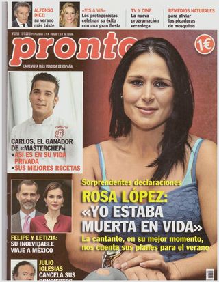 ROSA LOPEZ: REVISTAS A 3€ CADA UNA.