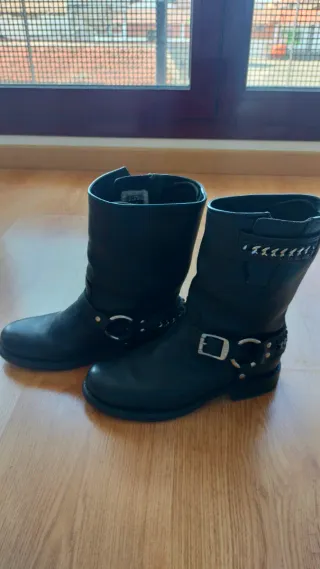 Botas moteras Frye Mujer Talla 37