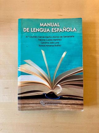MANUAL LENGUA ESPAÑOLA Y EXAMENES RESUELTOS UNED
