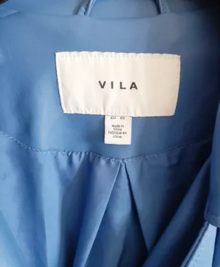 Giacca biker VILA bluette donna