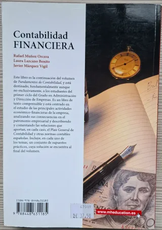 Libro Contabilidad Financiera de R Muñoz Orcera