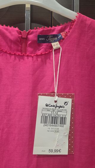 Vestido Tizzas Niña 11-12 Años Sin Estrenar