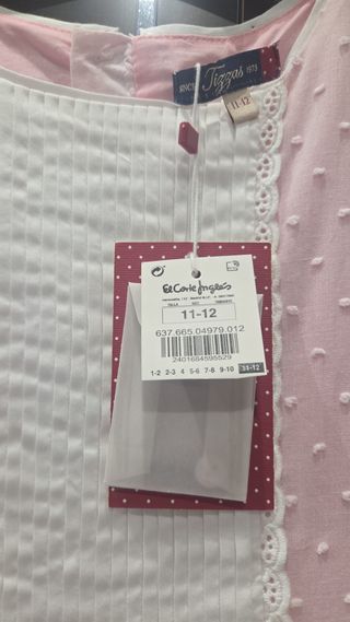 Vestido Tizzas Niña 11-12 Años Sin Estrenar
