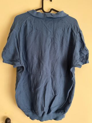 Polo 100% Algodón SPAGNOLO Azul Talla L