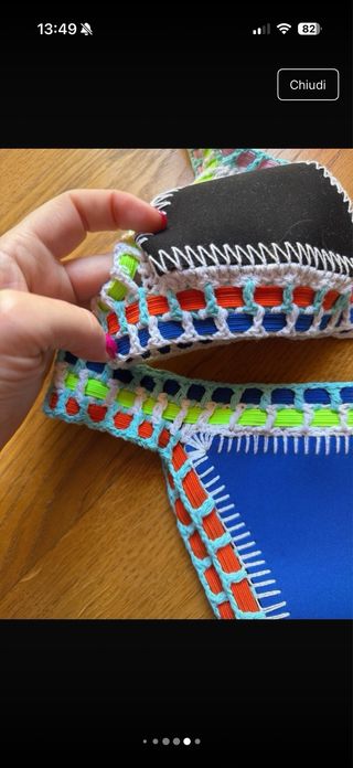 Bikini uncinetto fatto a mano tg M