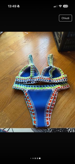 Bikini uncinetto fatto a mano tg M