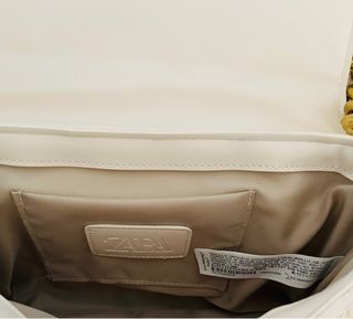 Bolso Zara Acolchado Cadena Dorada