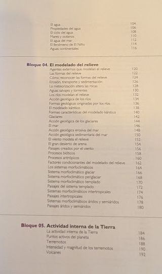 CIENCIAS DE LA TIERRA Y DEL UNIVERSO