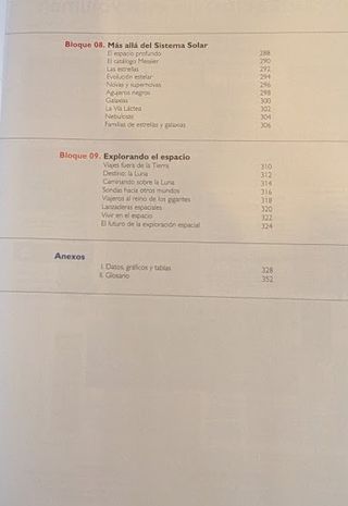 CIENCIAS DE LA TIERRA Y DEL UNIVERSO