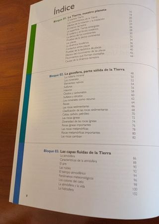 CIENCIAS DE LA TIERRA Y DEL UNIVERSO