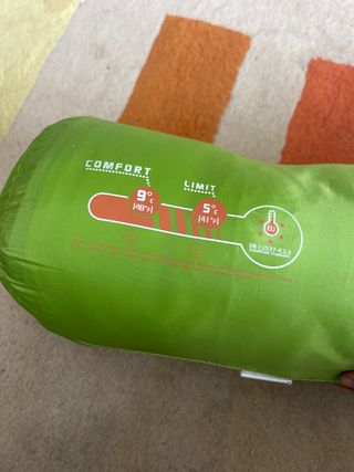 Saco de dormir verde