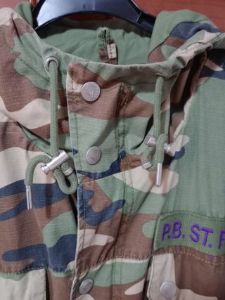 Parka camuflaje Pull&Bear