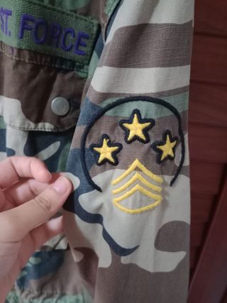 Parka camuflaje Pull&Bear