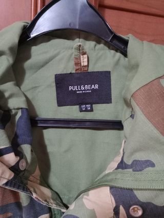Parka camuflaje Pull&Bear