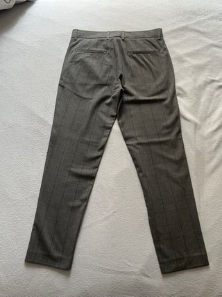 Pantalón Chino Vintage Old Money Gris