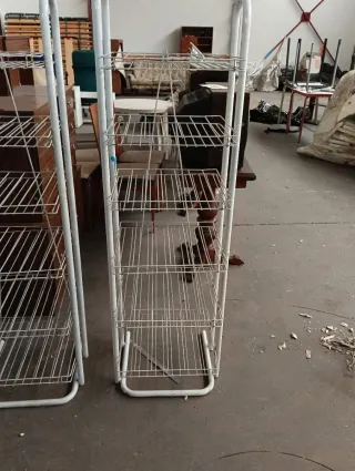 Estanterías Metálicas Blancas