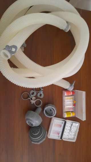 Piscina INTEX Metal 3.1m + Depuradora arena + acce