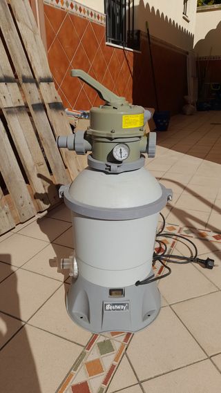 Piscina INTEX Metal 3.1m + Depuradora arena + acce