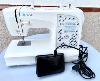 Máquina de coser Klindo portátil