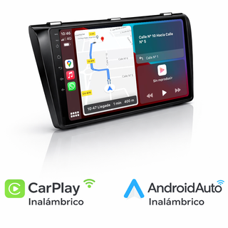 Pantalla GPS Mazda 3 2004-2009 CarPlay AndroidAuto