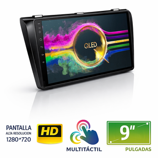 Pantalla GPS Mazda 3 2004-2009 CarPlay AndroidAuto